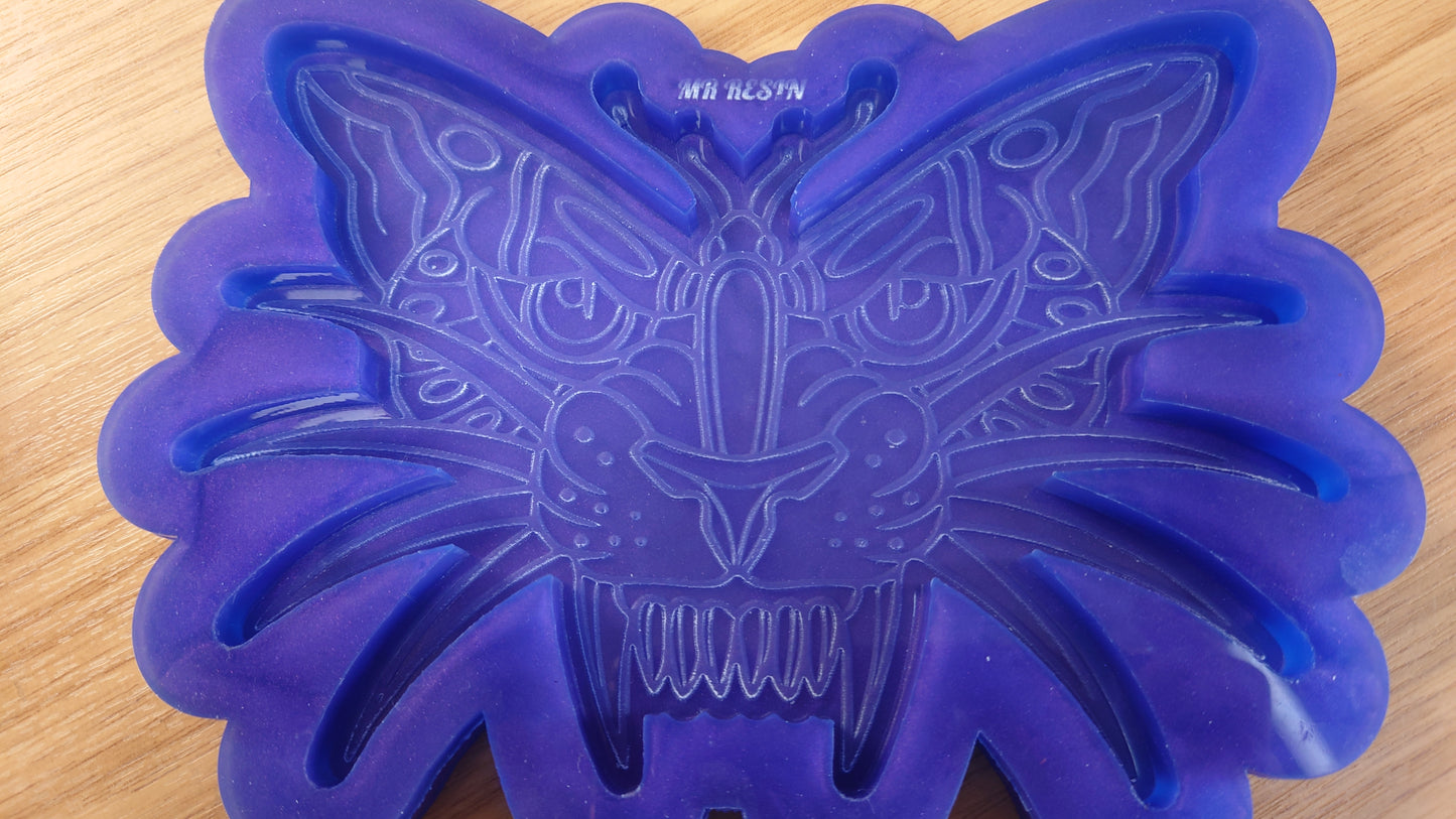 Tiger Butterfly Plaque / Sign / Coaster Silicone Mould