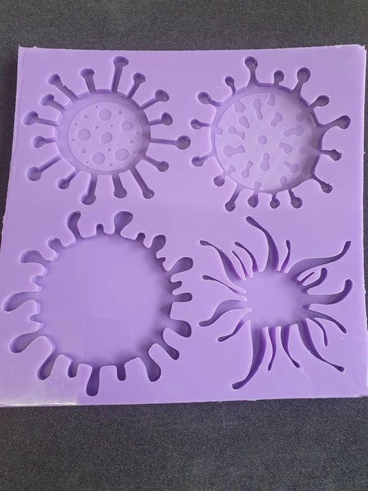 Virus Coaster Silicone Mould