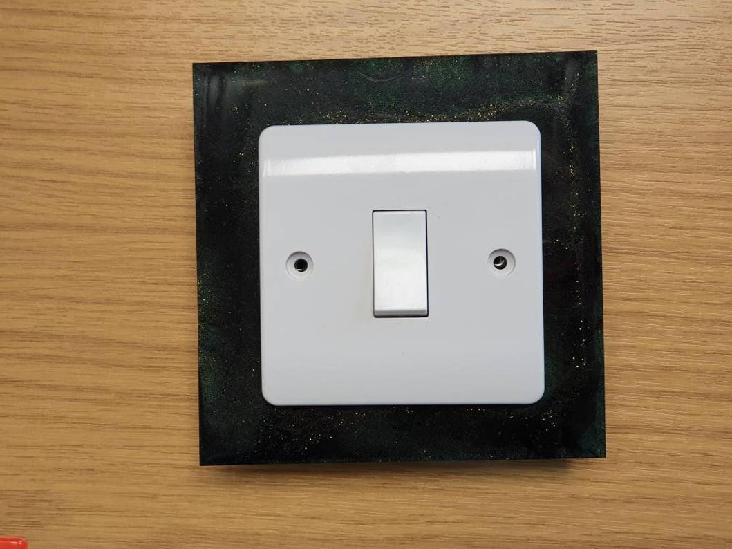 Socket / Light Switch Back Plate Surround Silicone Mould
